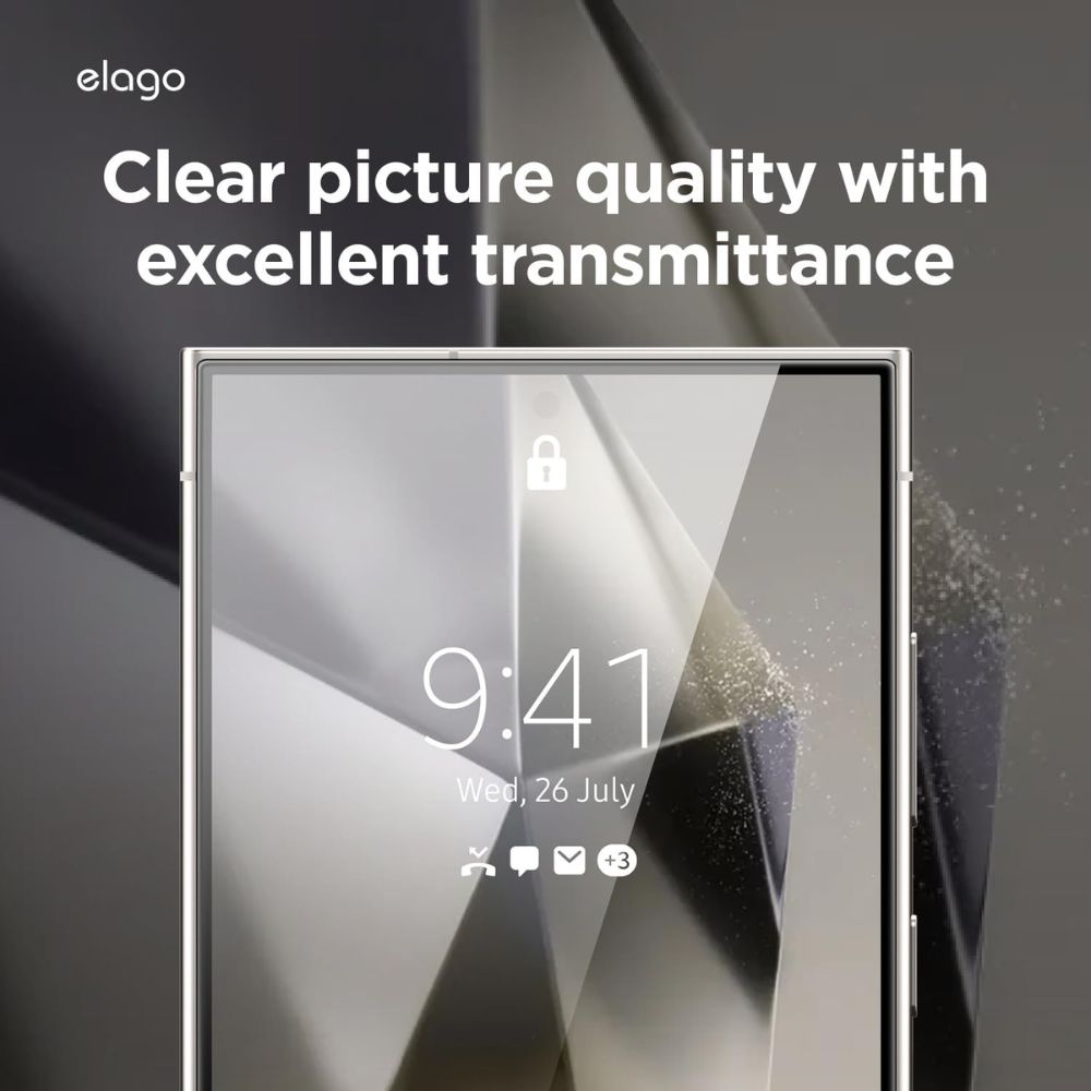 Elago Screen Protector for Samsung Galaxy S24 Ultra (Clear)