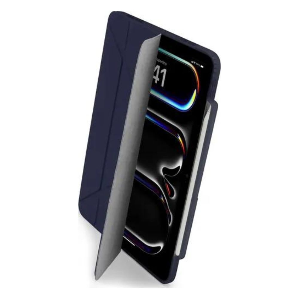 Pipetto Origami No.3 Pencil Case for iPad Pro 13" 2024 (Dark Blue)