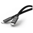 Momax Elite 240W USB-C USB4 40Gbps cable 1m (Black)Elite 240W USB-C USB4 40Gbps cable 1m (Black)