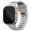 UNIQ STRIDE FKM RUBBER APPLE WATCH STRAP 49/45/44/42MM - CHALK GREY (GREY)