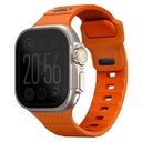 UNIQ STRIDE FKM RUBBER APPLE WATCH STRAP 49/45/44/42MM - VOLT ORANGE (VOLT ORANGE)