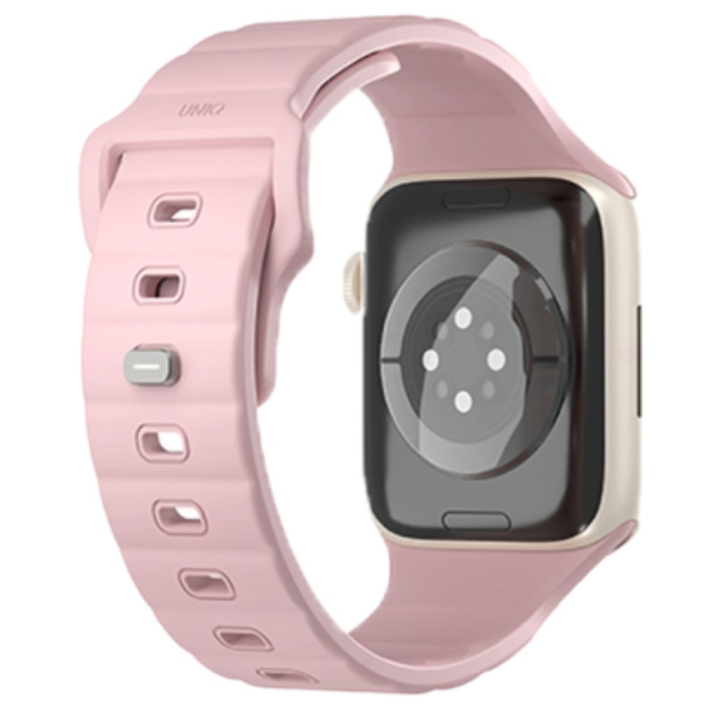 UNIQ STRIDE FKM RUBBER APPLE WATCH STRAP 41/40/38MM - PALE PINK (PALE PINK)