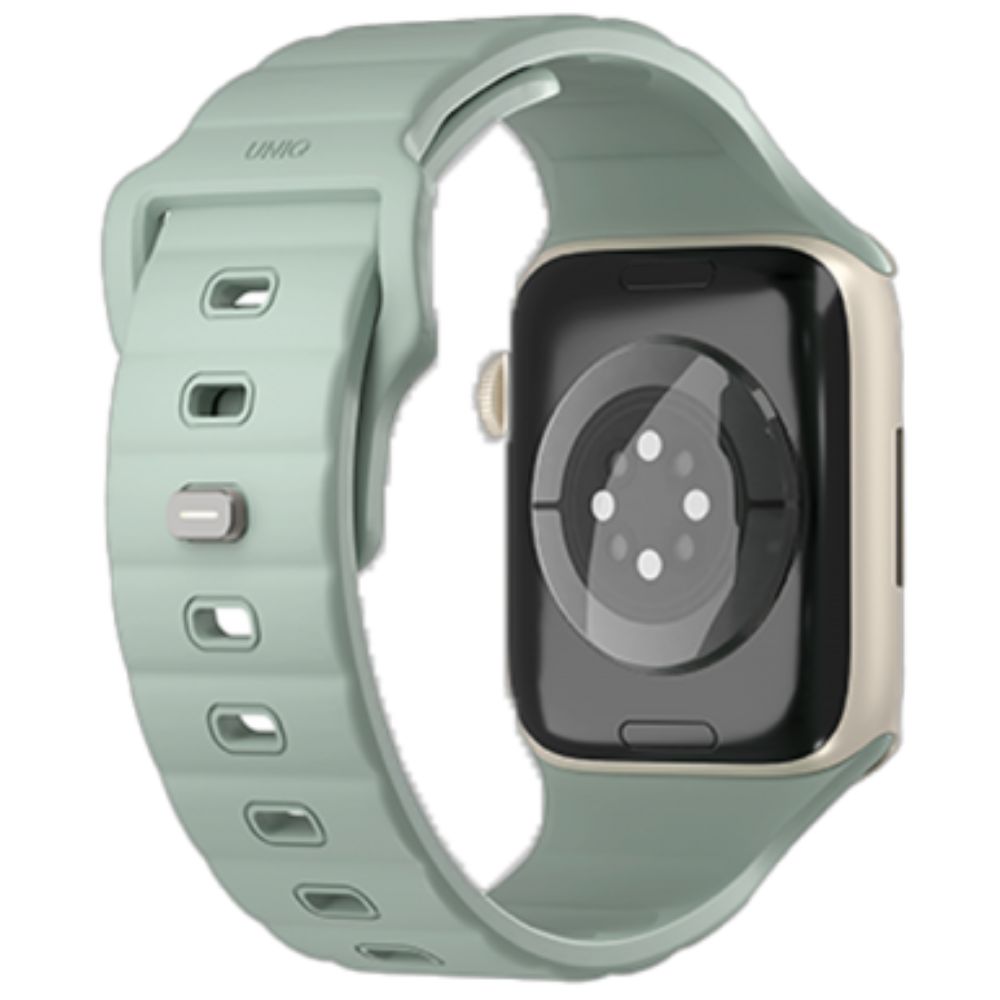 UNIQ STRIDE FKM RUBBER APPLE WATCH STRAP 41/40/38MM - ICEPLANT GREEN (ICEPLANT GREEN)