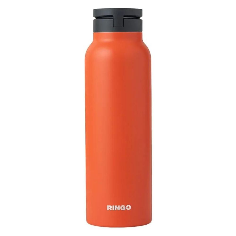 RINGO WATER BOTTLE - 32 OZ - SCREW LID / BOOSTER RING (ORANGE)