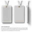 Elago iD2 ID Card Holder (Frosted White)
