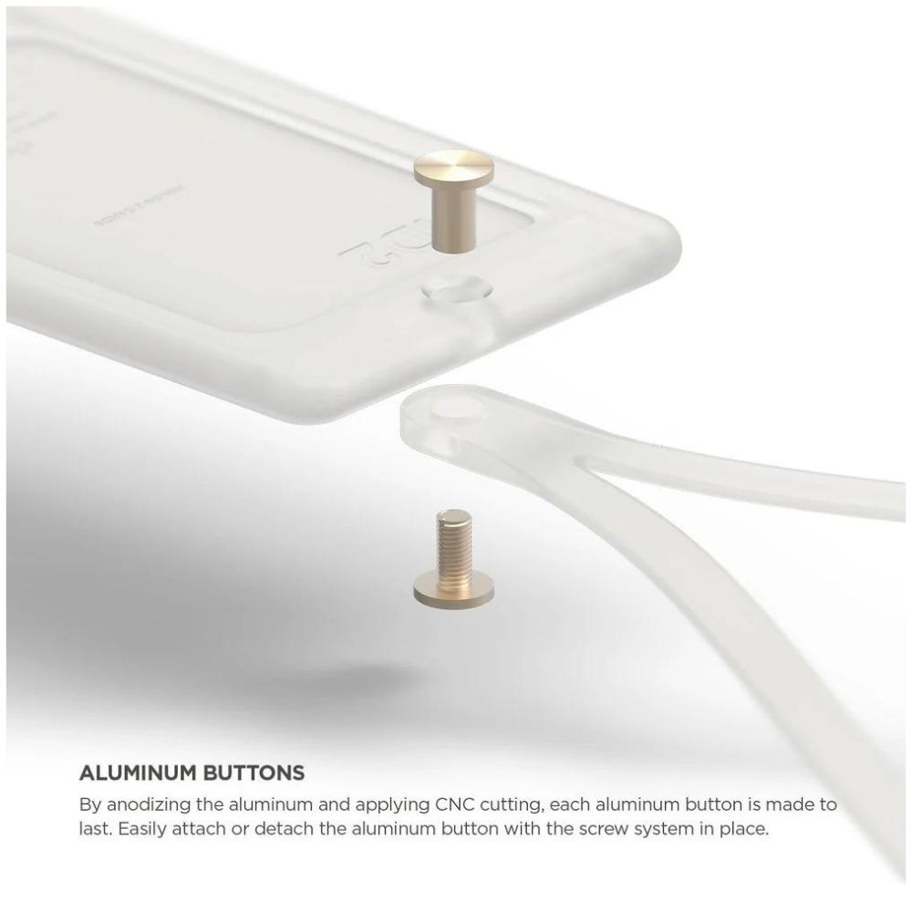 Elago iD2 ID Card Holder (Frosted White)