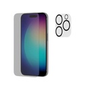 Tech21 Impact Glass Screen & Camera Lens Protector for iPhone 15 Pro (Privacy)