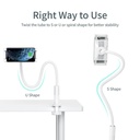 Choetech 2-in-1 Flexible Phone Mount & Fast Wireless Charger