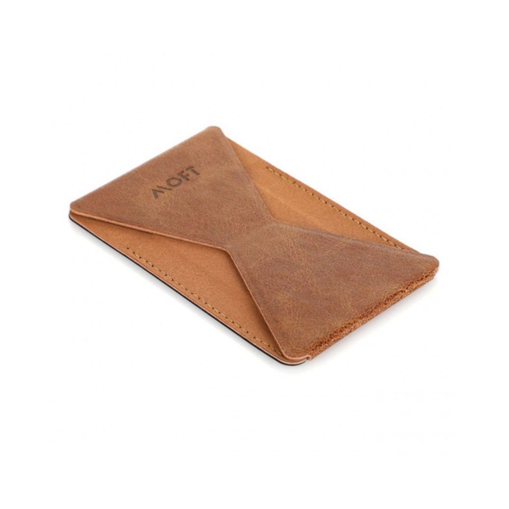 MOFT Phone Stand & Card Holder (Brown)