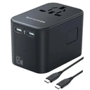 RAVPower PD PIONEER 65w 3-port Travel Charger with 100W C-C Cable