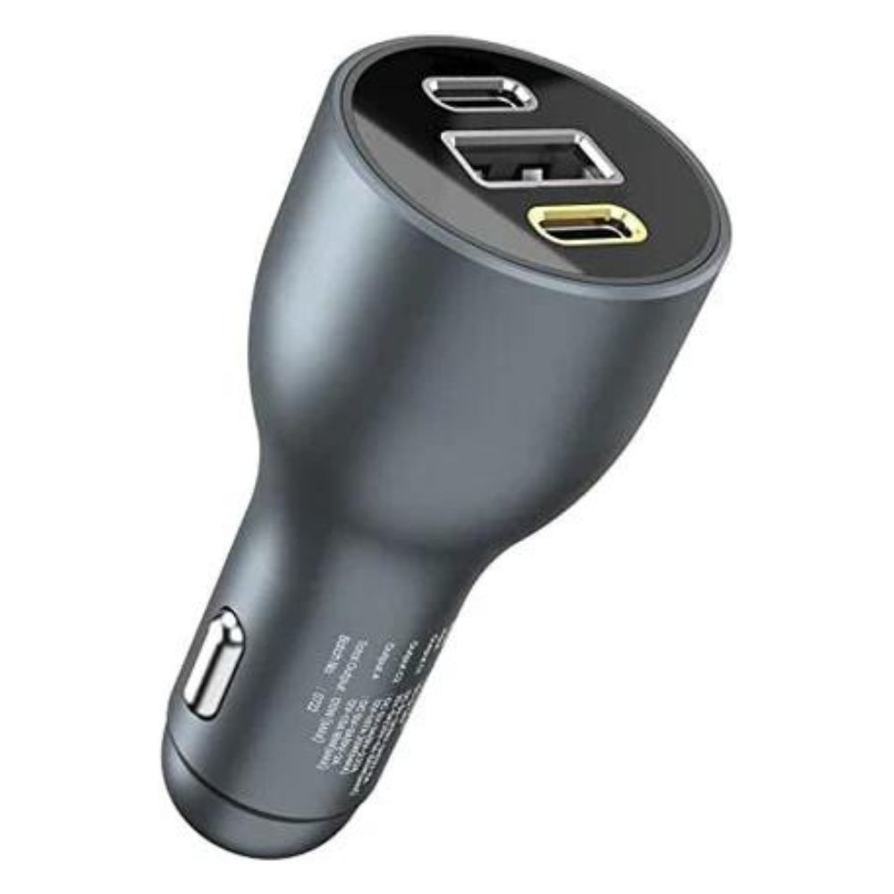 RAVPower 3-Port Car Charger 100w (Gray)
