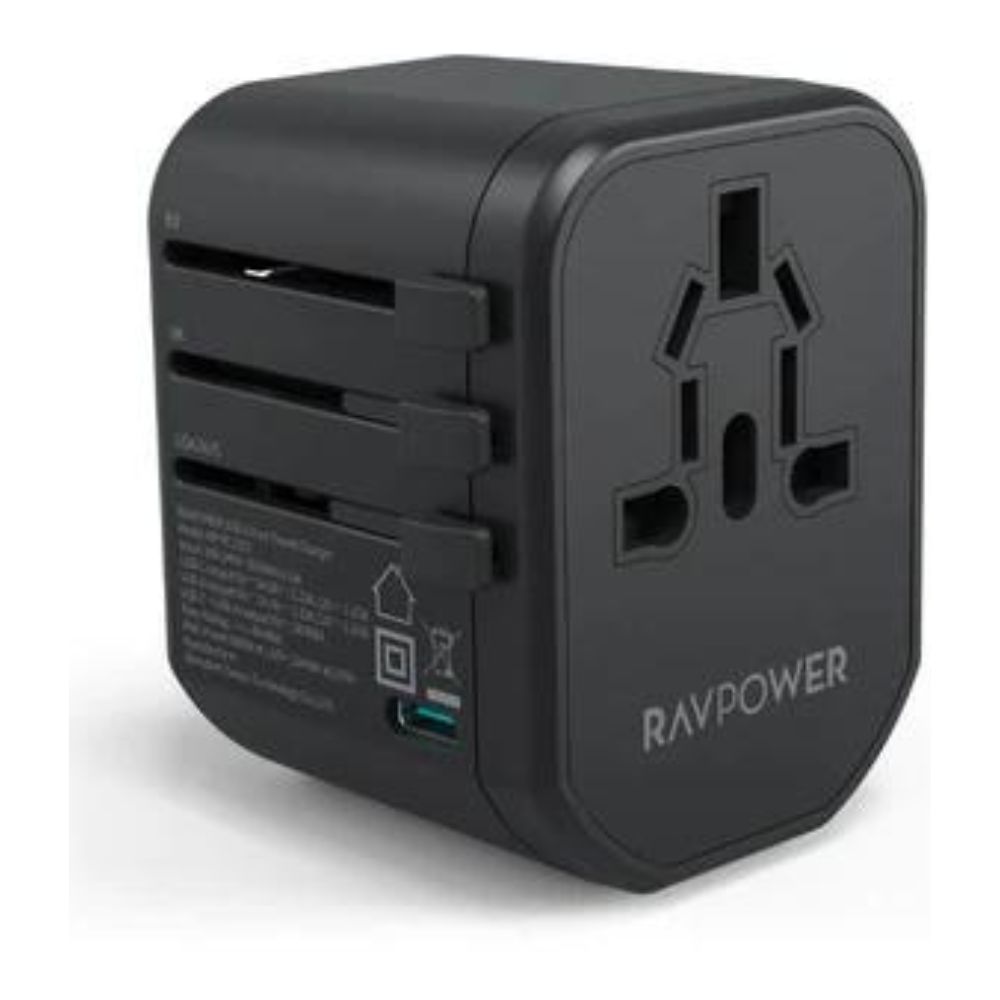RAVPower 5 in 1 Premium Power Bank Combo (Black)