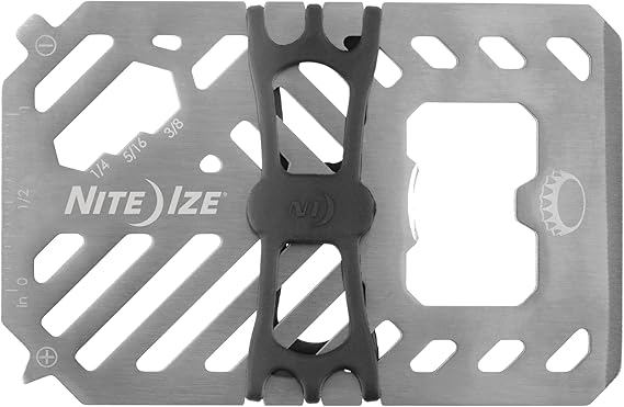 NiteIze Financial Tool® Multi Tool Wallet (Stainless)