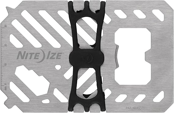 NiteIze Financial Tool® Multi Tool Wallet (Stainless)