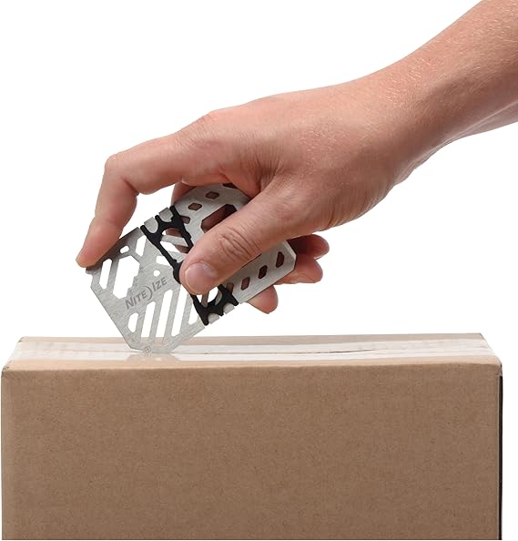 NiteIze Financial Tool® Multi Tool Wallet (Stainless)