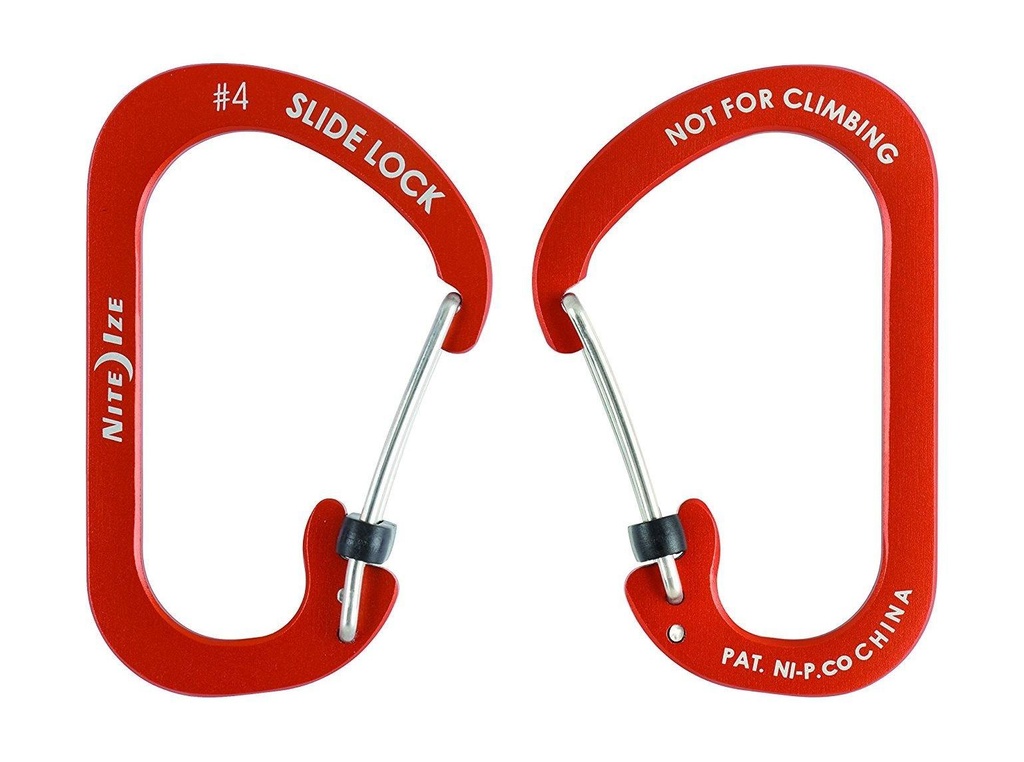 NiteIze SlideLock® Carabiner Aluminum #4