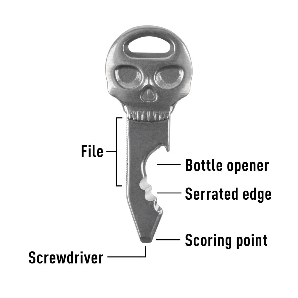 NiteIze DoohicKey® SkullKey Key Tool