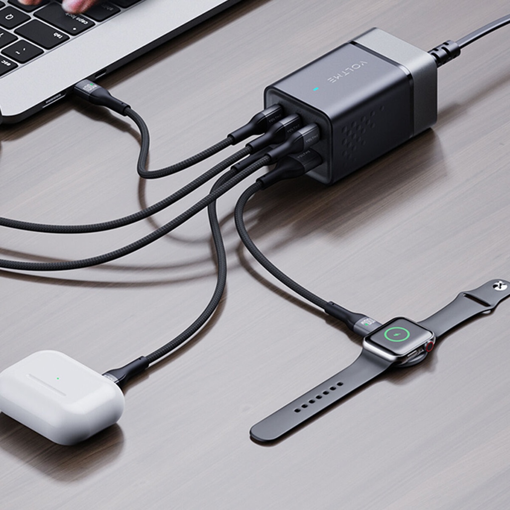 Voltme VITO Go 75W EzTravel 5-in-1 Desktop Power Bar (UK) (Black)