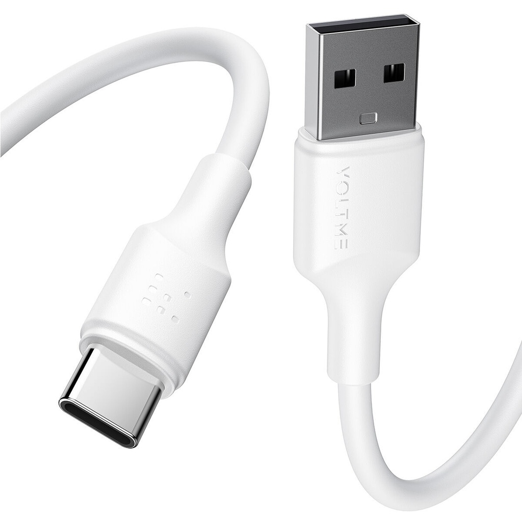 Voltme Powerlink EDC Series Cable USB A to C 1.2M 60W (White)