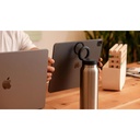 RINGO Water Bottle - 32 OZ/1 Litre - MagSafe Screw Lid / MagSafe Booster Ring (Stainless)
