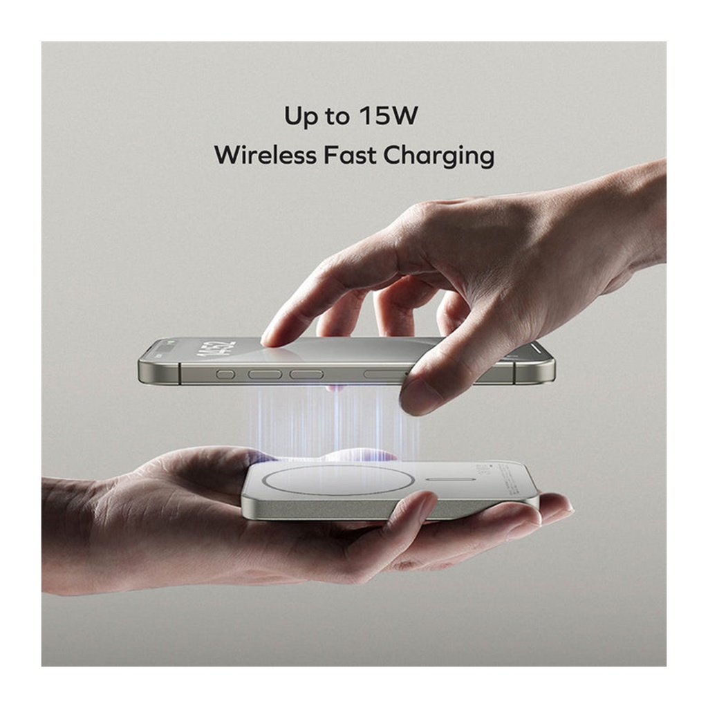 Momax Q.Mag X 5000mAh wireless battery pack (Titanium)