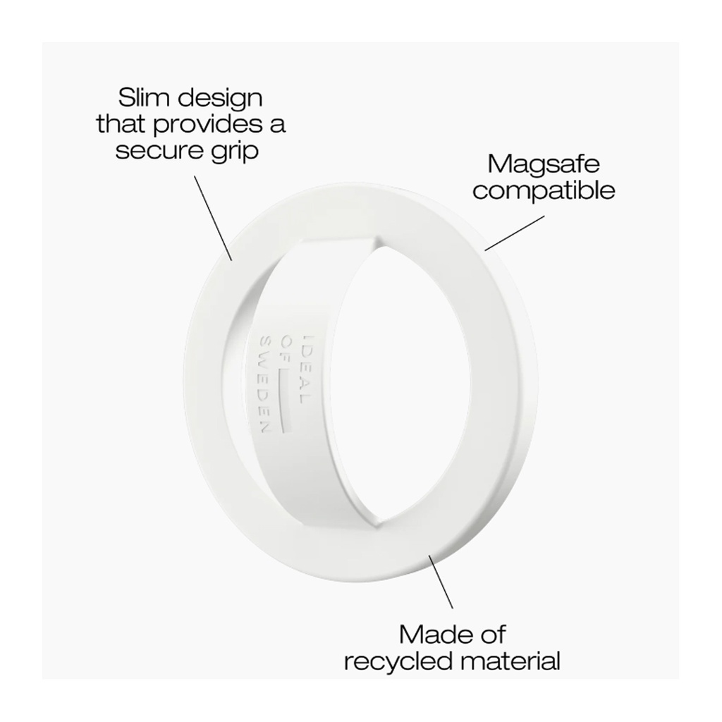 iDeal Of Sweden MagSafe Silicone Ring Mount (White) 
