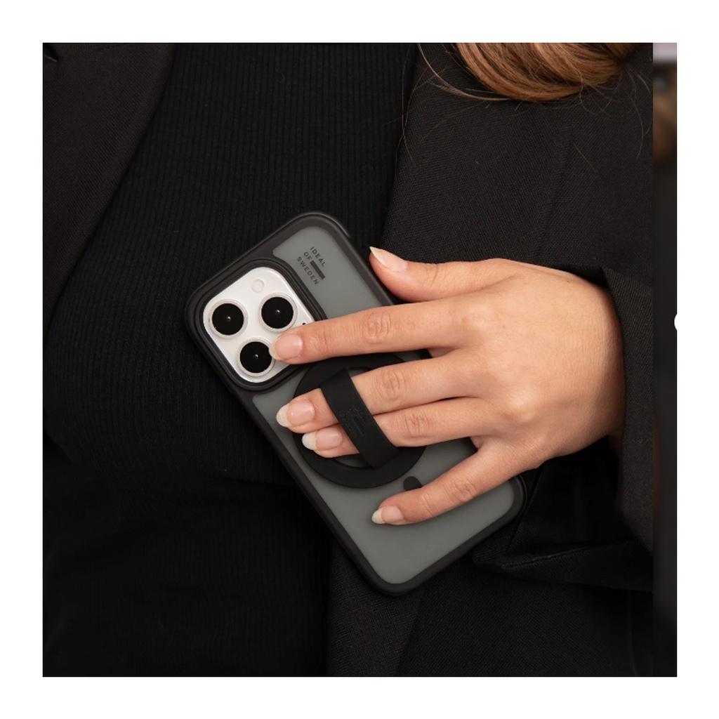 iDeal Of Sweden MagSafe Silicone Ring Mount (Black) 