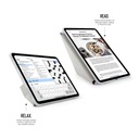Pipetto Origami No.1 Case for iPad Air 11" 2024 (Mettalic Purple)