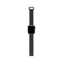  Decoded Silicone Magnet Traction Loop Strap Lite for AppleWatch 45/44/42mm (Black)