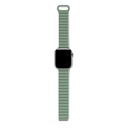  Decoded Silicone Magnet Traction Loop Strap Lite for AppleWatch 45/44/42mm (Sage Leaf Green)
