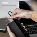 Momax 1-Power 25000mAh External Battery Pack (Black)