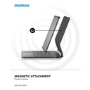 Momax MAG.LINK Wireless Magnetic Keyboard (Black)