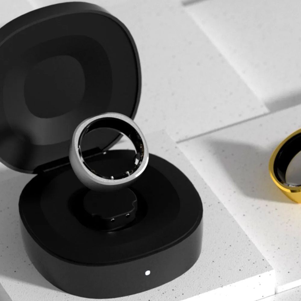 Ringconn Smart Ring Gen 2 Size 8 (Silver)