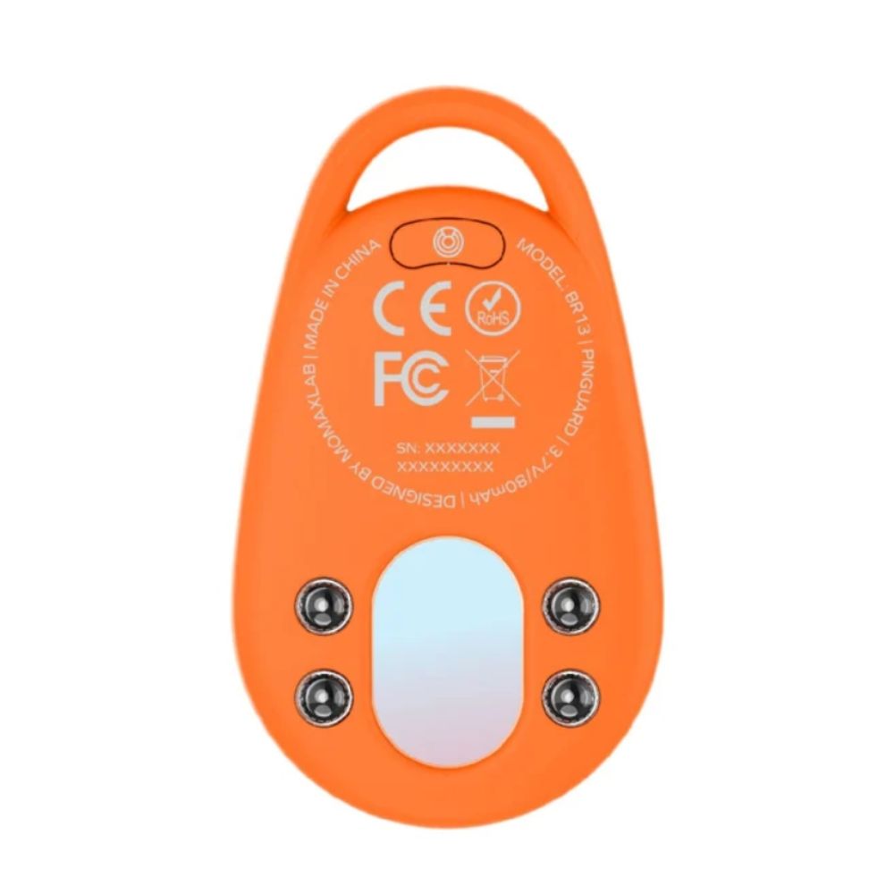 Momax PinGuard Camera Scanning Find my locator (Orange)
