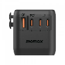 Momax 1-World140W 4-Port Travel Adaptor (Black)