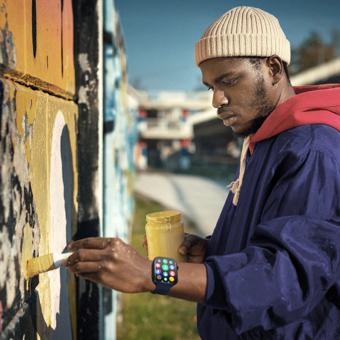 Momax  1-Wear+ Pro Smart Watch (Blue)