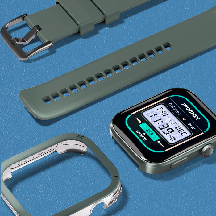 Momax 1-Wear+ Pro Smart Watch (Green)