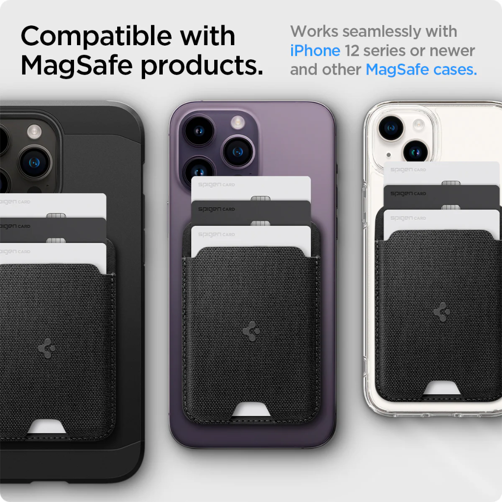 Spigen Urban MagFit Card Holder (Black)
