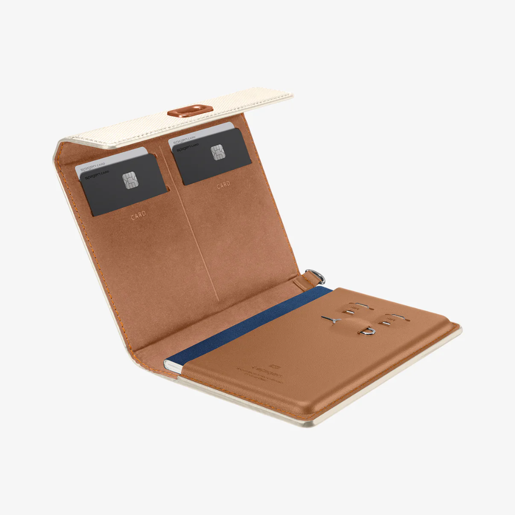 Spigen Universal Passport Holder (Dune Beige)