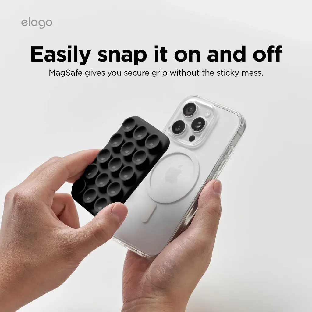 Elago Magnetic Suction Cup Phone Mount (Black)
