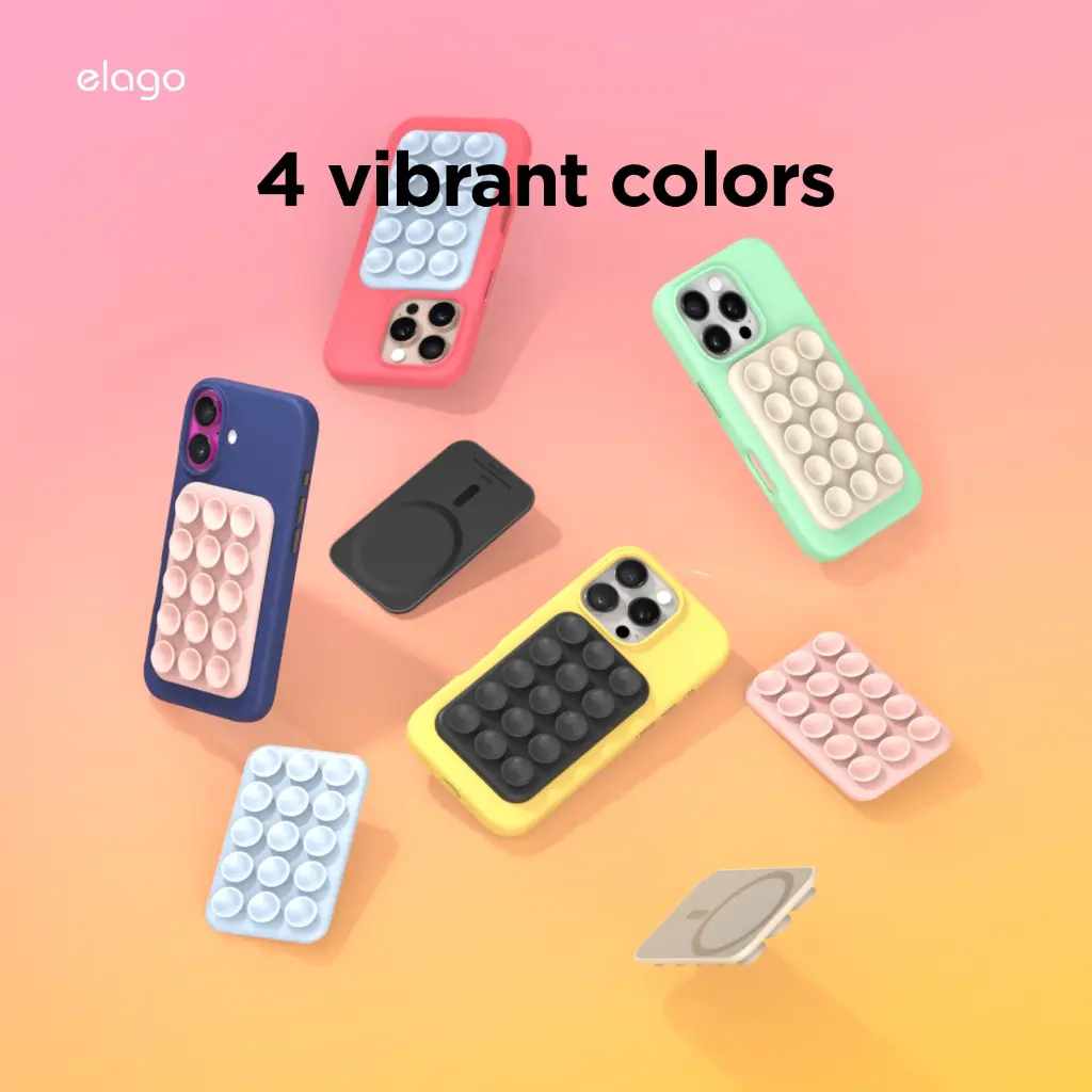 Elago Magnetic Suction Cup Phone Mount (Black)