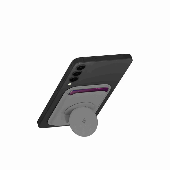 Smartix Premium Magnetic Card Holder Grey / Asstd