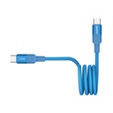 Momax Mag.Link 100W USB-C to USB-C Magnetic Cable 1m  (Blue)