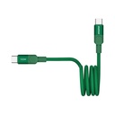 Momax Mag.Link 100W USB-C to USB-C Magnetic Cable 1m  (Green)