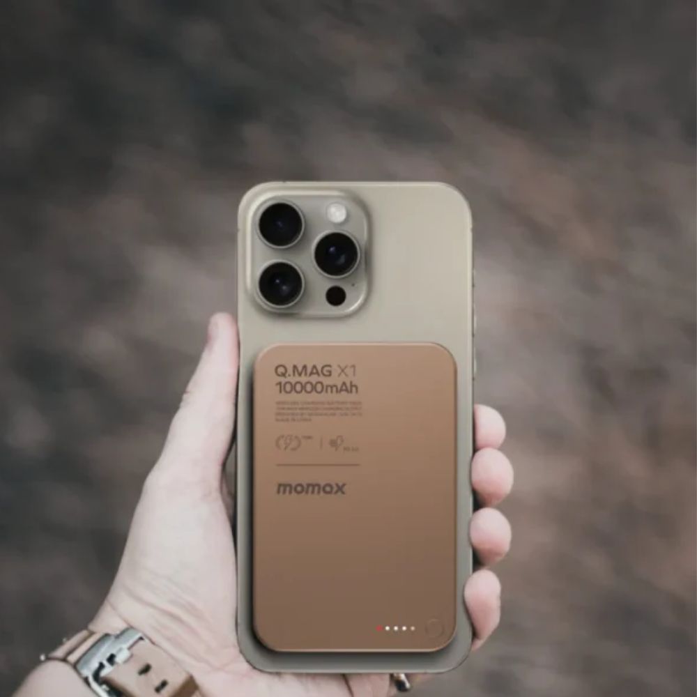 Momax Q.Mag X1 10000mAh wireless battery pack (Titanium)