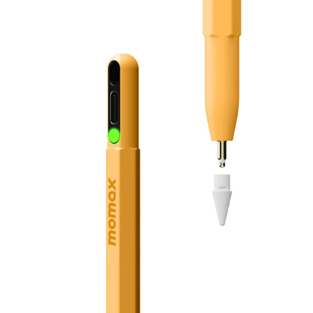 Momax Mag.Link Pop Magnetic active stylus pen (Yellow)
