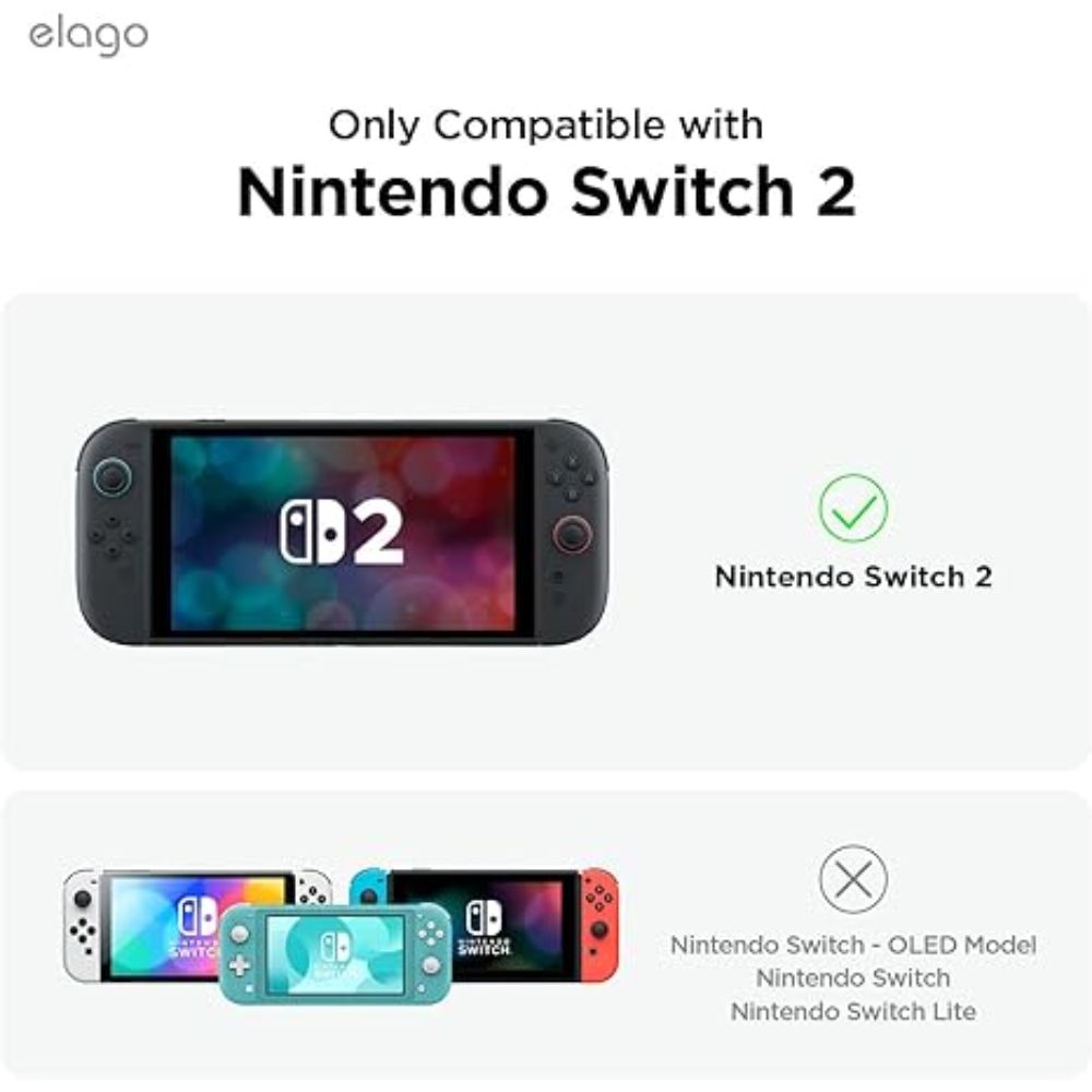 Elago Clear Case for Nintendo Switch 2 PC (Clear)