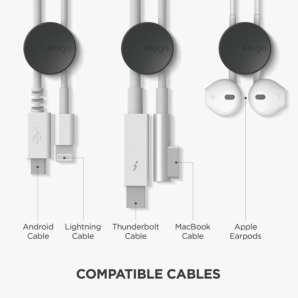 Elago Cable Management Button (Black)