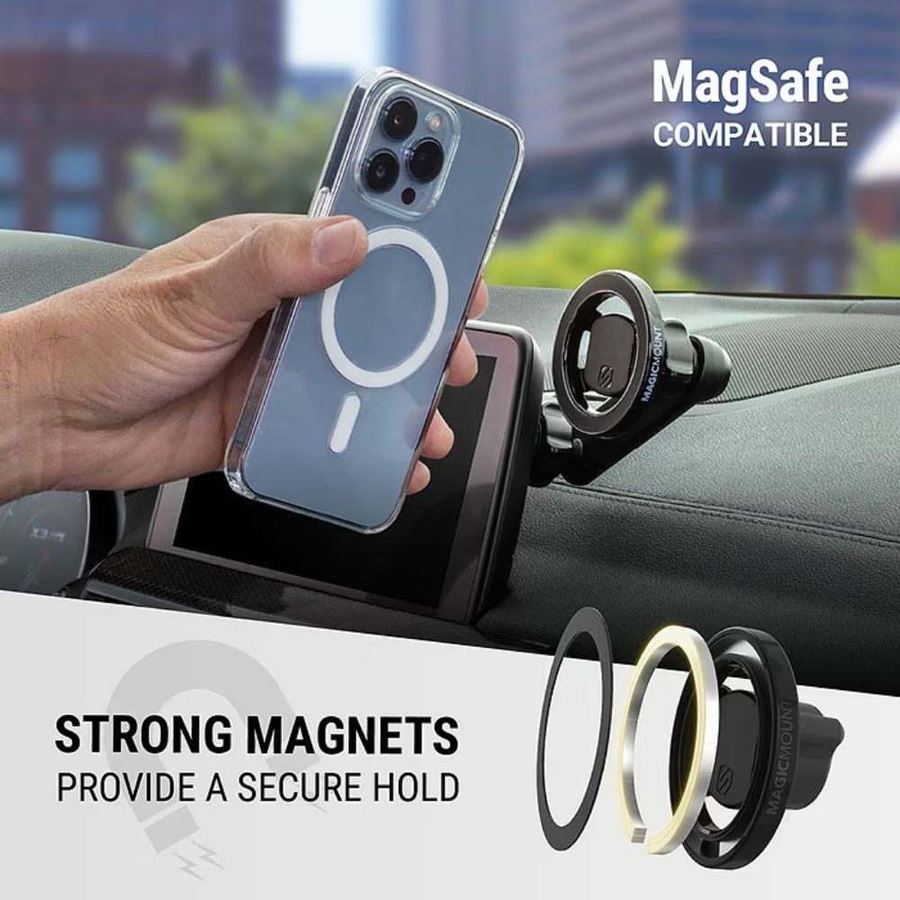 Scosche MagicMount™ Magsafe 5-IN-1 Magnetic Phone Mount