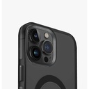 Uniq Hybrid Iphone 15 Pro Max Magclick Charging Calio (Af) - Smoked (Grey Tinted)